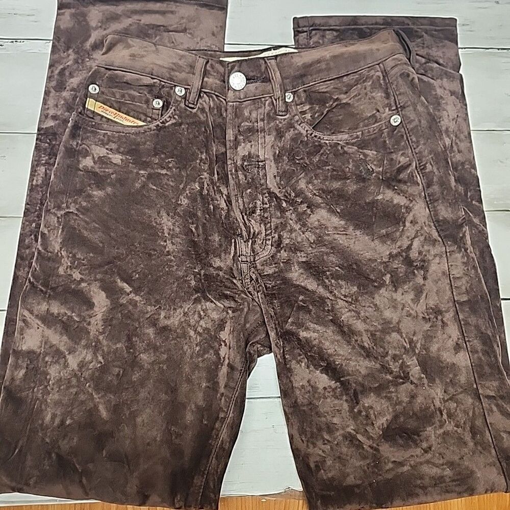 Diesel Brown Boot Cut Pants